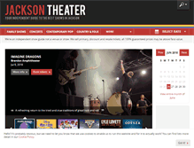 Tablet Screenshot of jackson-theater.com